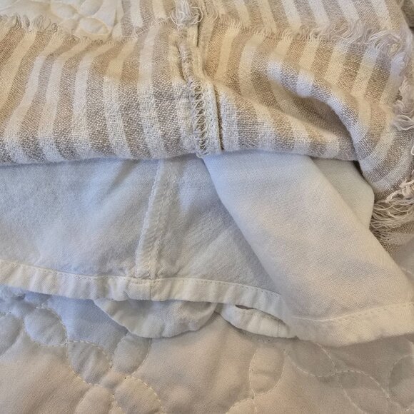 Abercrombie & Fitch Striped Linen Pull-on Pants - Picture 5 of 5